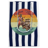 Party Pirate verjaardag Medium Gift Bag Medium Cadeauzakje (Achterkant)