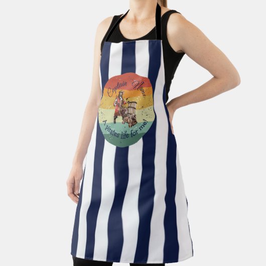 Party Pirate verjaardagsfeest Schort (Insitu)