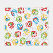 Party Pirates Fleece Deken (Voorkant (Horizontaal))