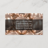 Party Planner Balloon - Geïllustreerde Visitekaart Visitekaartje (Achterkant)