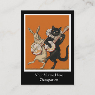 Party Planner / Banjo Player / Music Teacher Card Visitekaartje