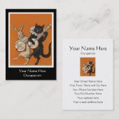 Party Planner / Banjo Player / Music Teacher Card Visitekaartje (Voorkant / Achterkant)