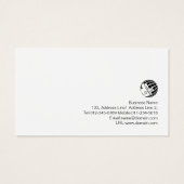 Party Planner Special Skills Service PastelStripes Visitekaartje (Achterkant)