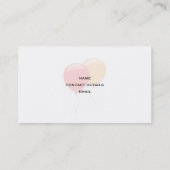 Party Planner Visitekaartje (Balloon/Stars Logo) (Achterkant)