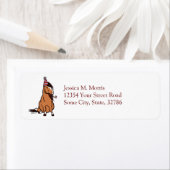 Party Pony Retouradreslabel Etiket (Insitu)