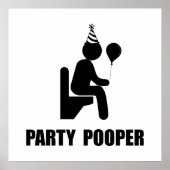 Party Pooper Poster (Voorkant)