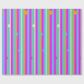 Party Pop Cadeaupapier (Vlak)