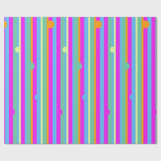 Party Pop Cadeaupapier (Vlak)