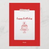 Party Pop! Editable Birthday Invitation – Fun & Co Kaart (Achterkant)