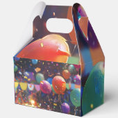 Party Pop Gift Box met handvatten – Balloon Celebr Bedankdoosjes (Voorkant)