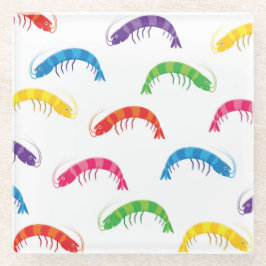 Party Prawns Glazen Onderzetter