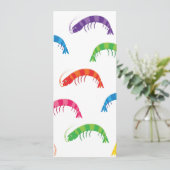 Party Prawns Kaart (Staand voorkant)