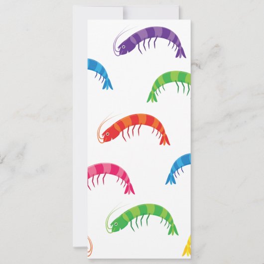 Party Prawns Kaart (Voorkant)