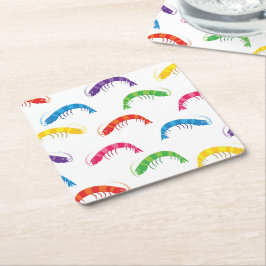 Party Prawns Kartonnen Onderzetters