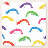 Party Prawns Kartonnen Onderzetters (Voorkant)