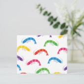 Party Prawns Uitnodiging Briefkaart (Staand voorkant)