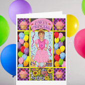 Party Princess Verjaardag Kaart