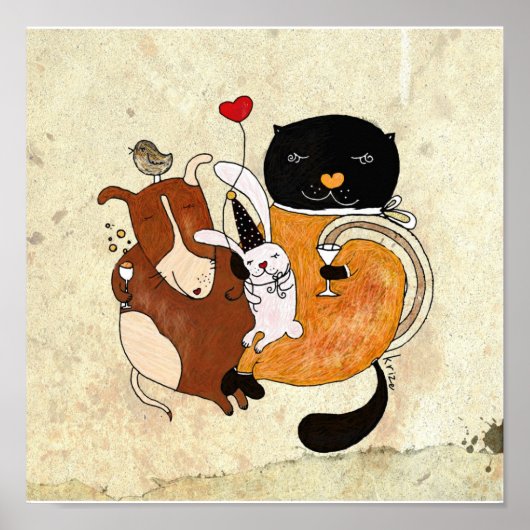 Party Print by Krize (Voorkant)