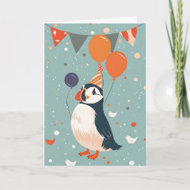 Party Puffin Kaart