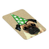 Party Pug Magneet (Rechterzijde)