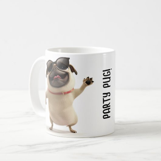 Party Pug Mok (Voorkant links)