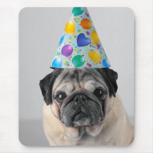 Party Pug Muismat (Voorkant)