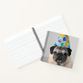Party Pug Notitieboek (Binnen)