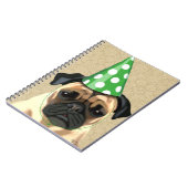 Party Pug Notitieboek (Linkerzijde)