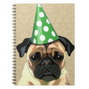 Party Pug Notitieboek