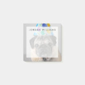 Party Pug Post-it® Notes (Voorkant)
