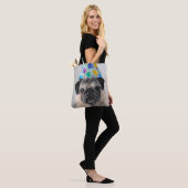 Party Pug Tote Bag (Op model)