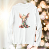 Party Pup Christmas Dog Mannen T-shirt