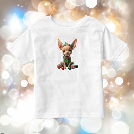 Party Pup Christmas Dog Peuter T-shirt