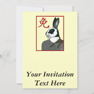 Party Rabbit Kaart