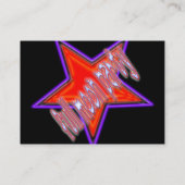 Party/Rave-kaart Visitekaartje (Achterkant)