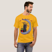 Party Ready Golden Unisex Halloween T-Shirt (Voorkant volledig)