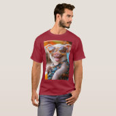 Party-Schwein - Urlaubsmodus ON T-shirt (Voorkant volledig)