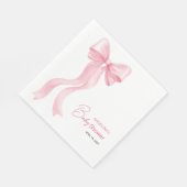 Party servetten voor baby shower met schattige boo (Hoek)