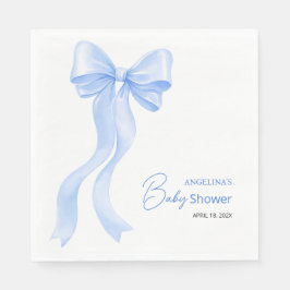 Party servetten voor baby shower met schattige boo