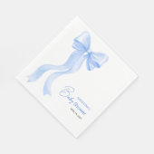 Party servetten voor baby shower met schattige boo (Hoek)