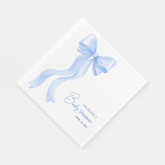 Party servetten voor baby shower met schattige boo (Hoek)