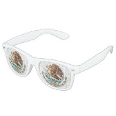 Party Shades & Mexico Sunbribril/Mexican Eagle Retro Zonnebril (Gekanteld)
