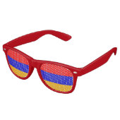 Party Shades Zonnebril - Armeense vlag (Gekanteld)
