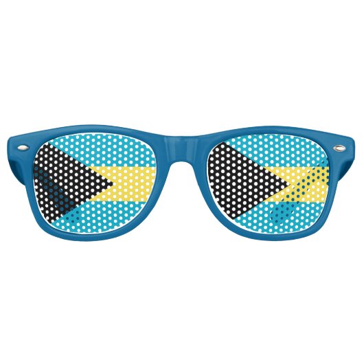 Party Shades Zonnebril - Bahamas vlag (Voorkant)