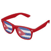 Party Shades Zonnebril - Cuba vlag (Gekanteld)