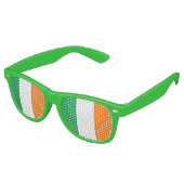 Party Shades Zonnebril - Ierland vlag (Gekanteld)