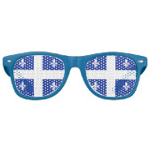 Party Shades Zonnebril met vlag van Quebec (Voorkant)