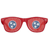Party Shades Zonnebril - Tennessee vlag (Voorkant)