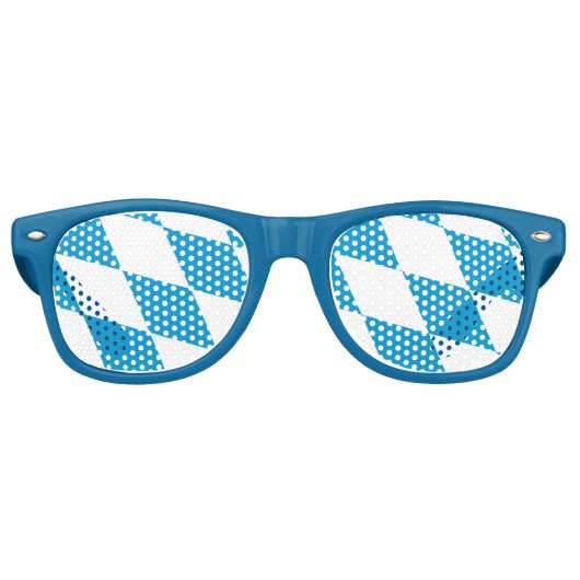 Party Shades Zonnebril - vlag van Beieren (Voorkant)