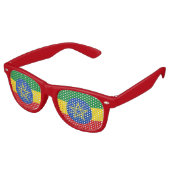 Party Shades Zonnebrillen - Ethiopische vlag (Gekanteld)